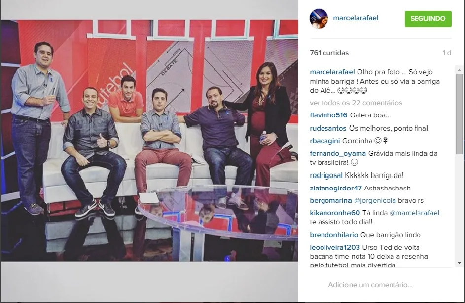 Apresentadora da ESPN, Marcela Rafael rejeita título de musa e pede mais respeito com as mulheres no jornalismo esportivo