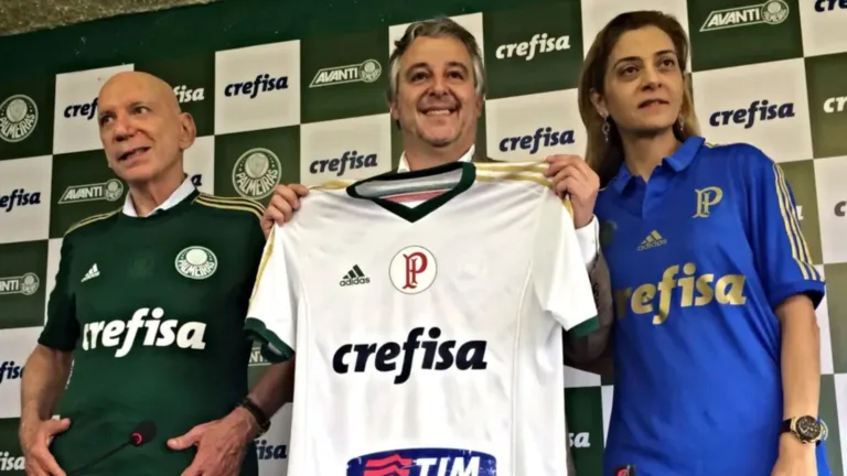Patrocinadora do Palmeiras, presidente da Crefisa pode romper contrato: “Flamengo dá muito mais visibilidade”