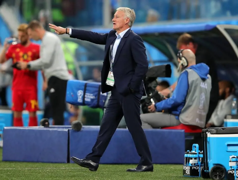 Deschamps é o terceiro a ser campeão como jogador e treinador da Copa do Mundo
