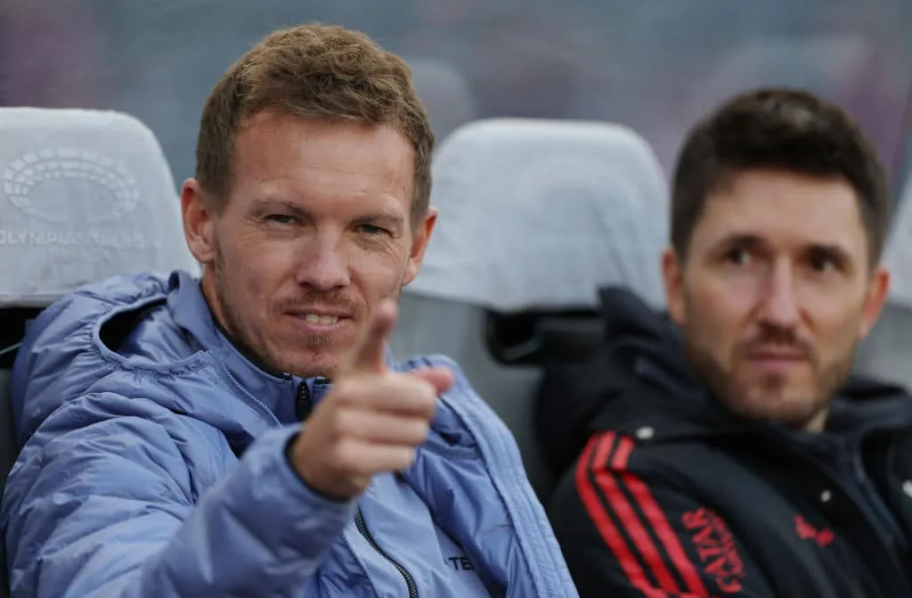 Técnico do Bayern de Munique, Nagelsmann celebra a contratação de João Cancelo