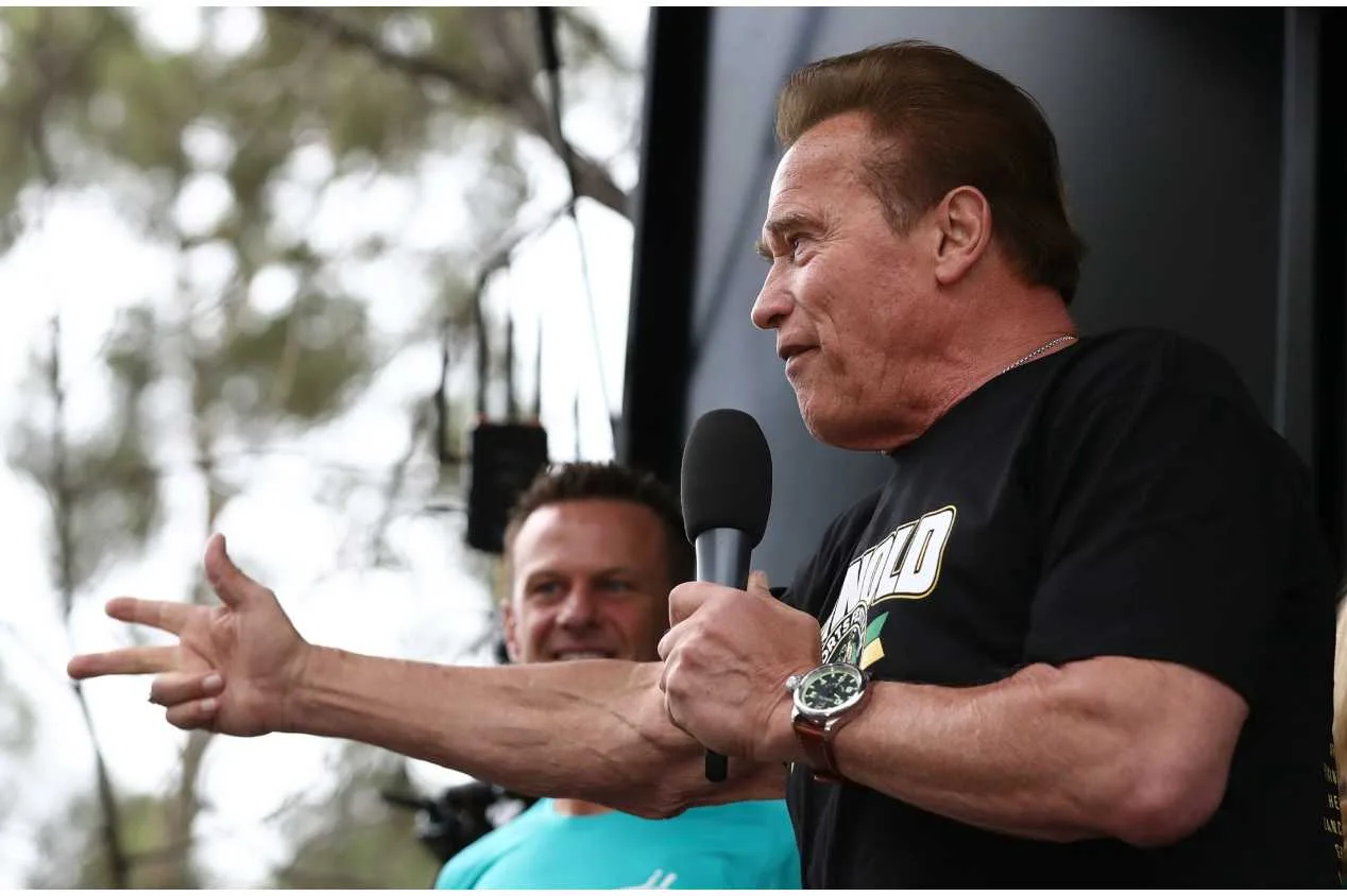 Schwarzenegger manda recado para Ramon Dino, campeão do Arnold Classic Ohio 2023