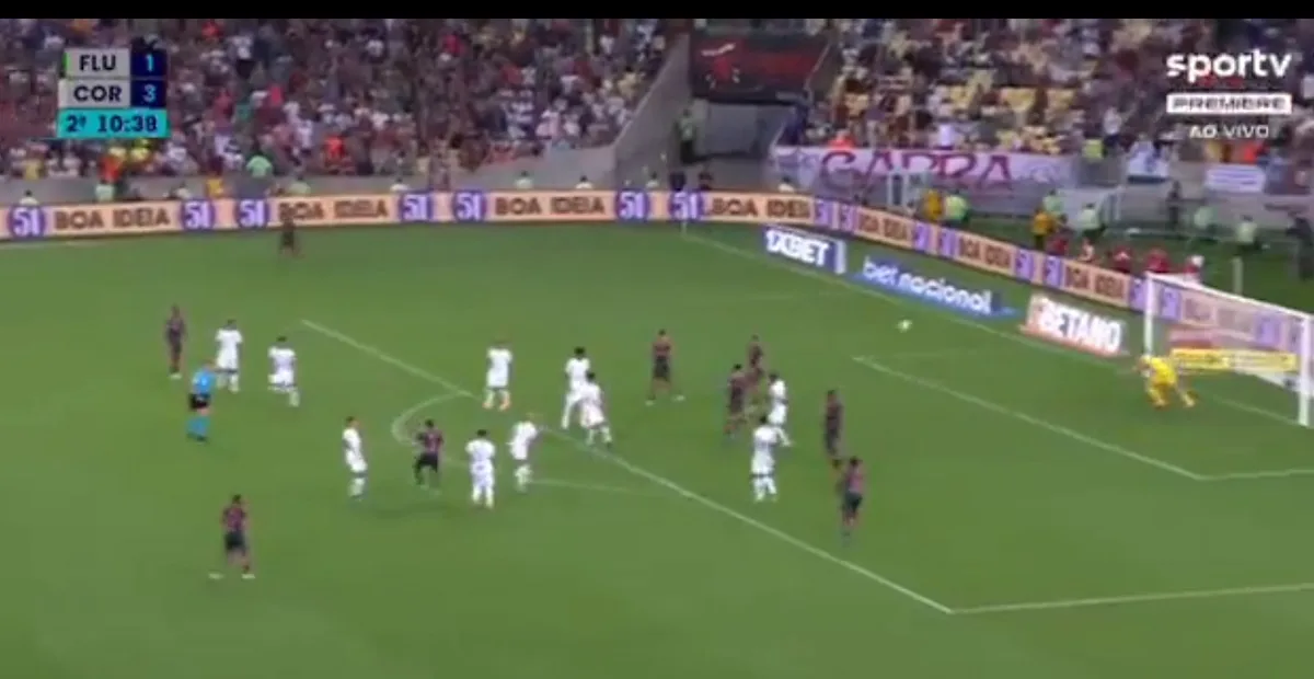 Fluminense pressiona e Lima anota um golaço contra o Corinthians no Maracanã; veja