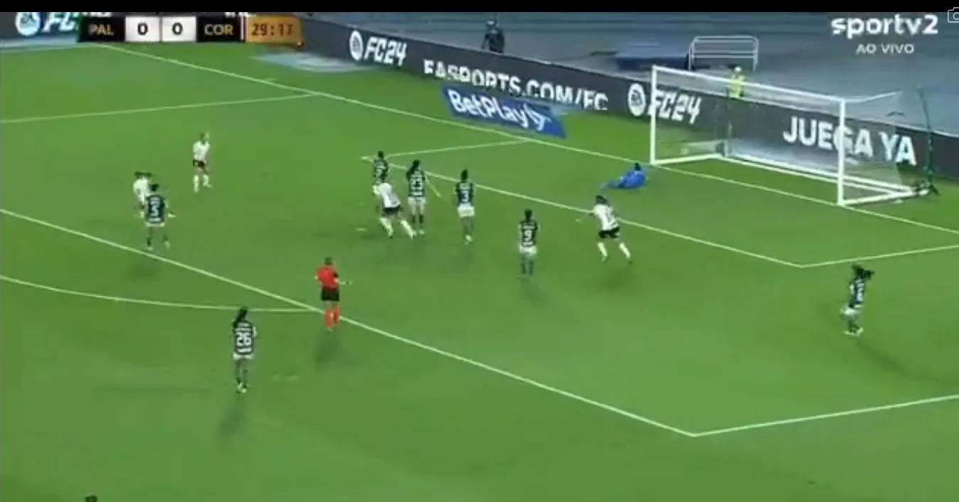 Em dérbi movimentado, Corintians supera defesa do Palmeiras para abrir o placar; veja