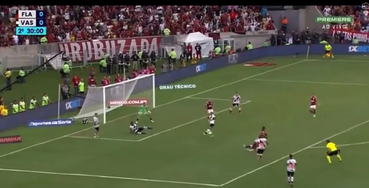 Em um clássico equilibrado, Flamengo conta com  Gerson para marcar o primeiro contra o Vasco; veja