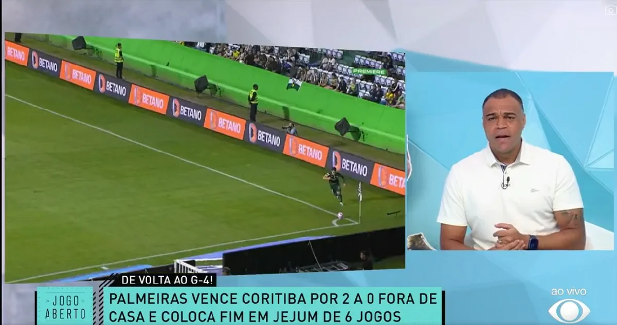 Denílson exalta triunfo do Palmeiras diante do Coritiba: “Vitória importante”