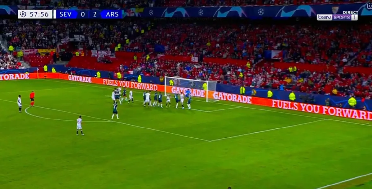 Motivado após o primeiro gol, Arsenal amplia e Sevilla desconta; veja