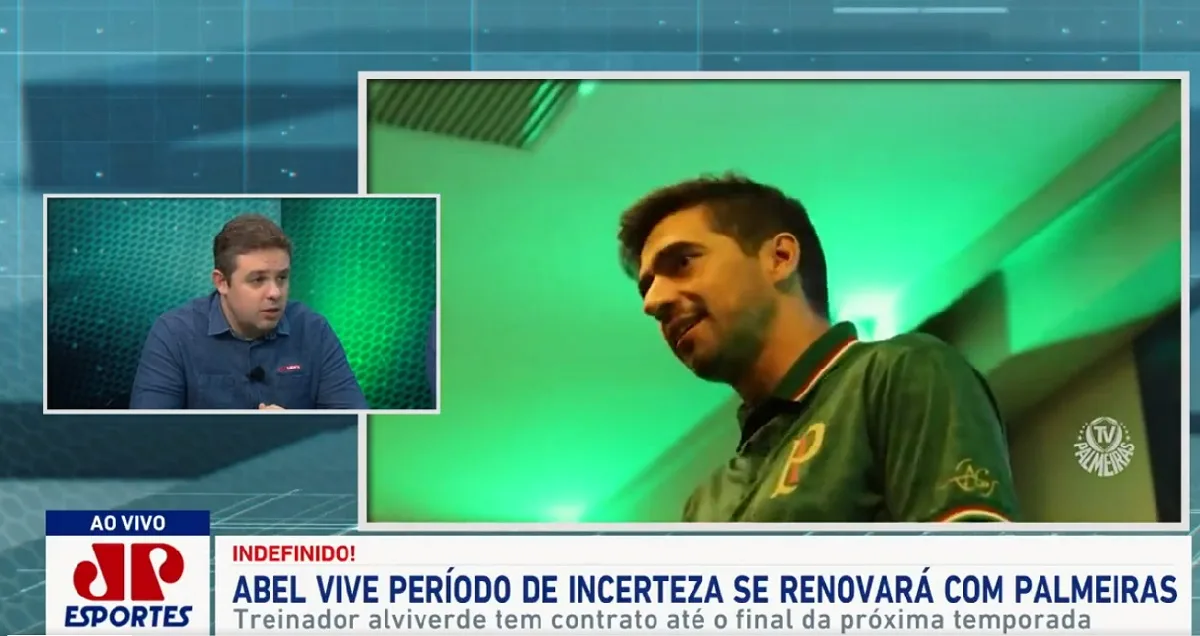 Bruno Prado responde se deixaria o Palmeiras se fosse o técnico Abel Ferreira