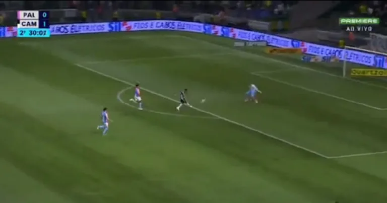 Atlético-MG amplia com Paulinho e intensifica a crise no Palmeiras; veja o gol