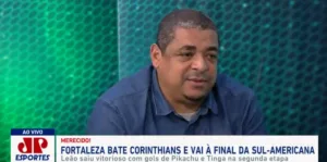 Vampeta ironiza e diz que Bidu “nasceu machucado”