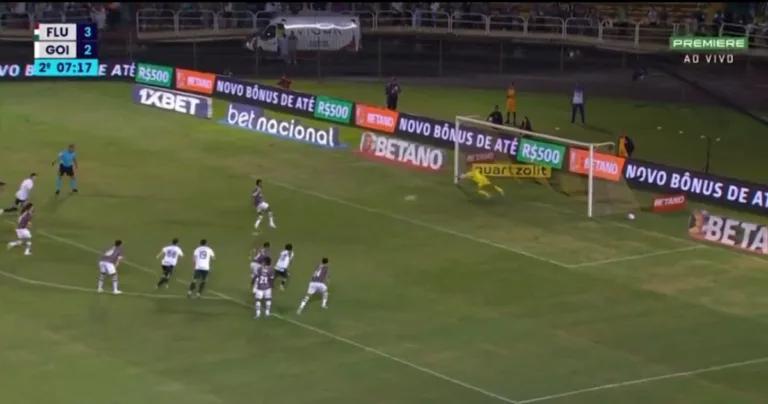 Fluminense e Goiás anotam mais três gols em Volta Redonda; veja os lances
