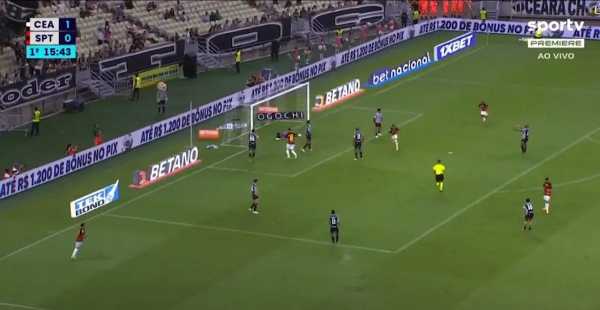 Ceará abre o placar com um golaço de Chay e Sport busca o empate; veja os lances