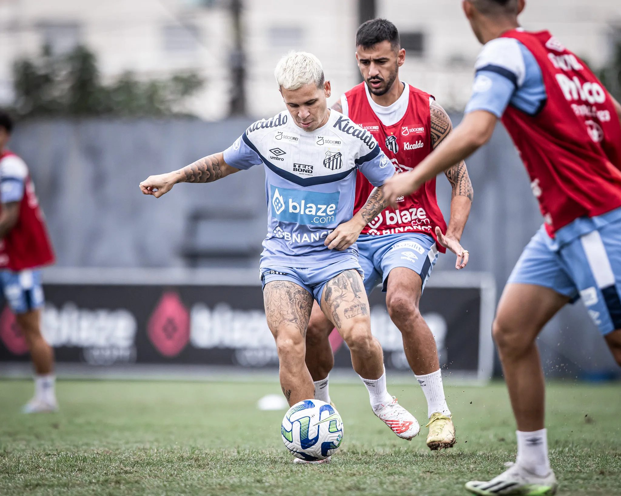 Santos enfrentará o Internacional com 8 desfalques pelo Brasileirão Série A