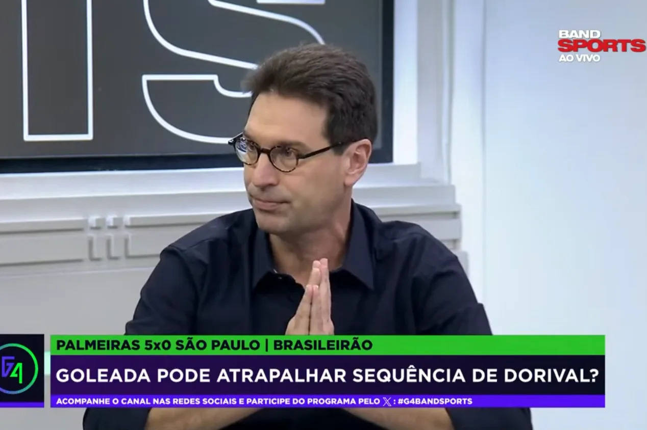 Arnaldo Ribeiro dispara sobre os torcedores do São Paulo: “Estão segurando o time na unha na primeira divisão”