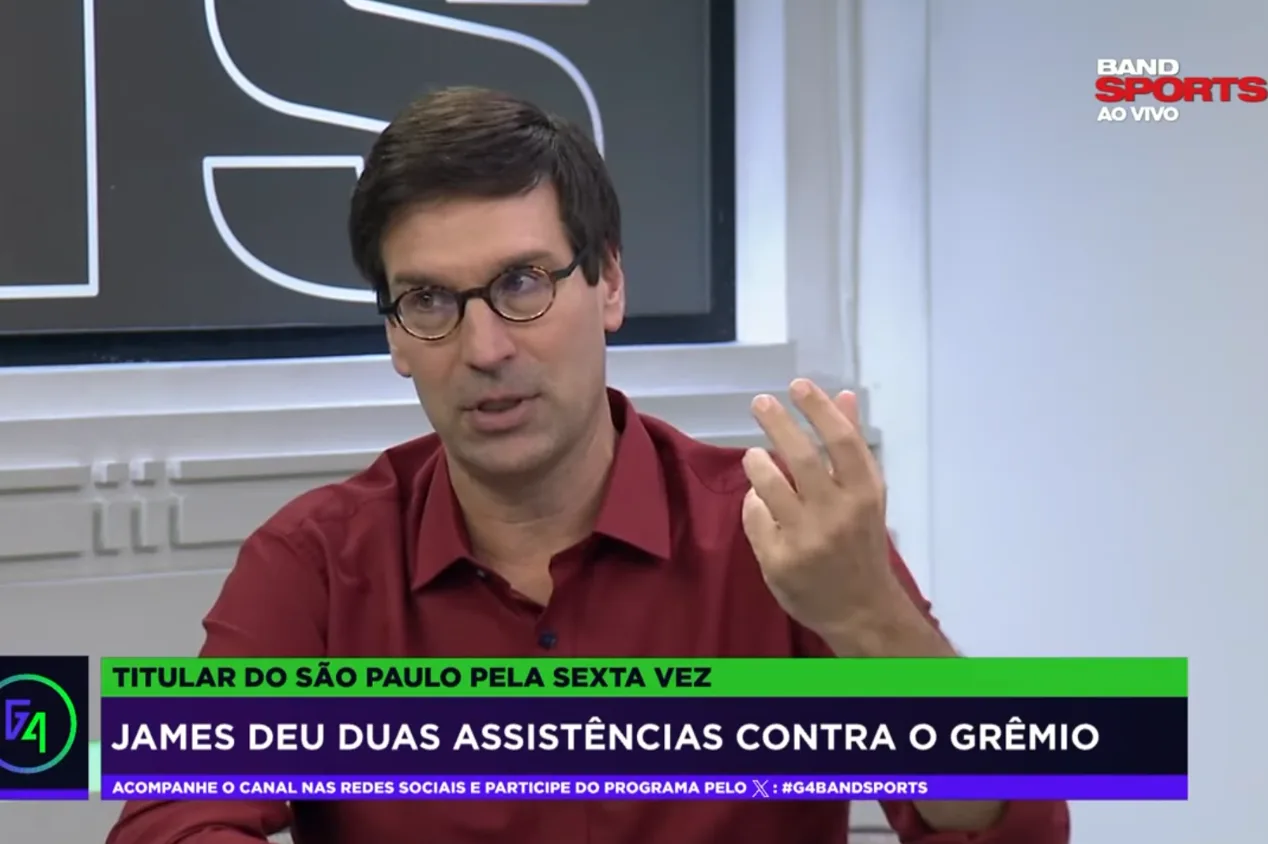Arnaldo Ribeiro responde como encaixar James Rodríguez na escalação do São Paulo