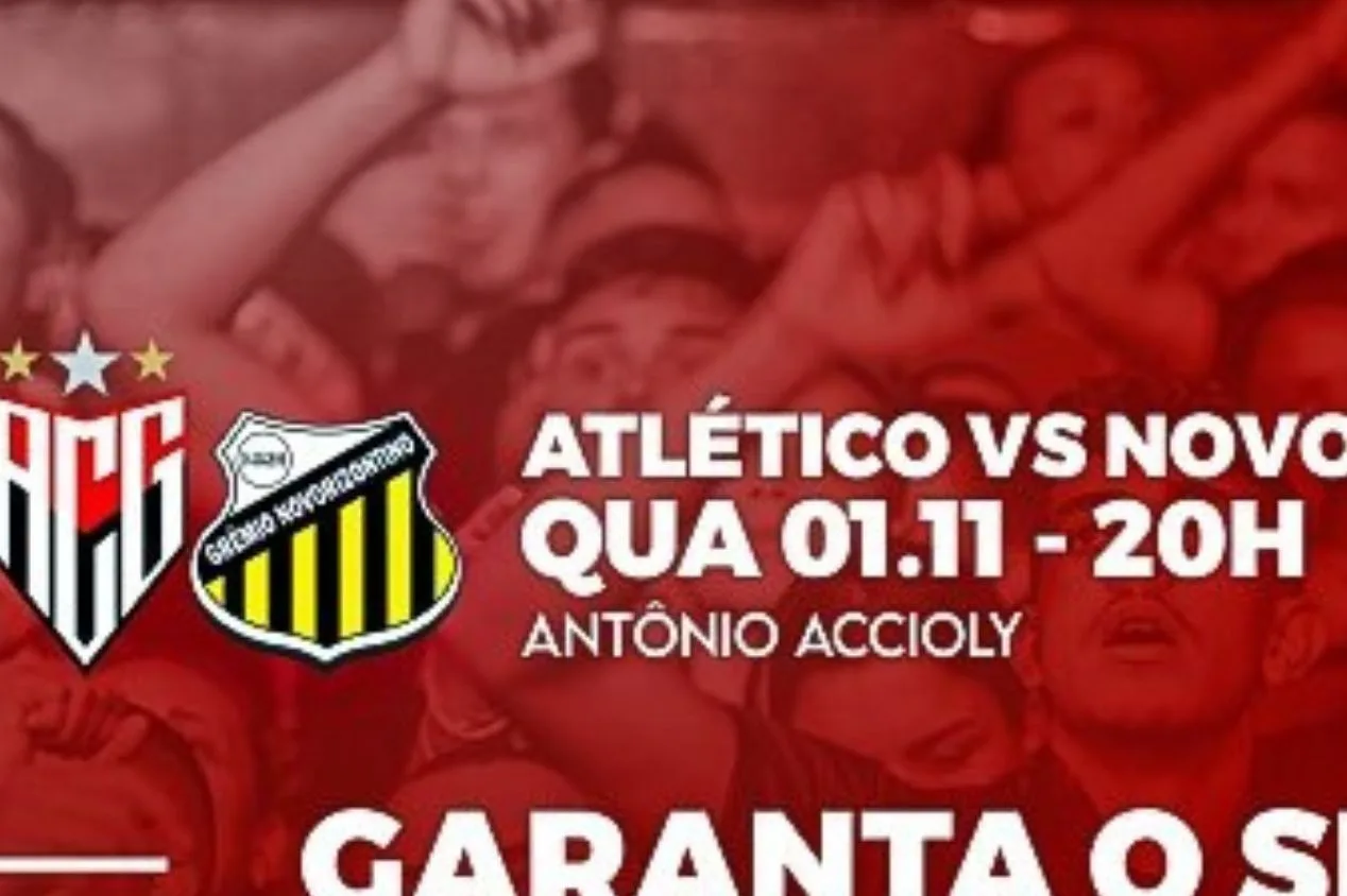 Atlético-GO x Novorizontino: onde assistir ao jogo do Brasileirão Série B