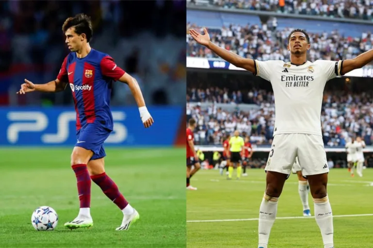 Jude Bellingham marca golaço no clássico contra o Barcelona