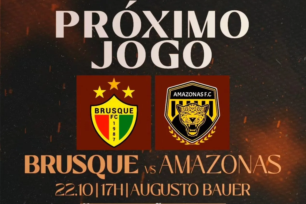 Brusque x Amazonas: onde assistir à final do Brasileirão Série C AO VIVO