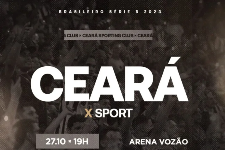 Ceará x Sport: onde assistir ao Brasileirão Série B AO VIVO