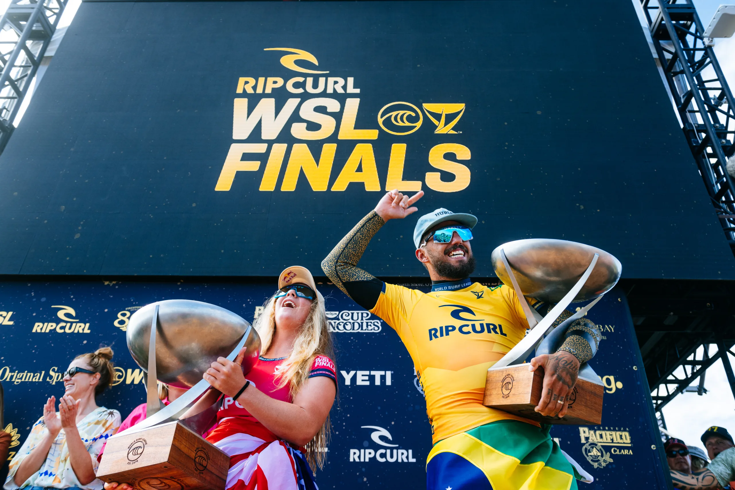 WSL define surfistas para o Circuito Mundial de Surfe de 2024 com presença de dez brasileiros