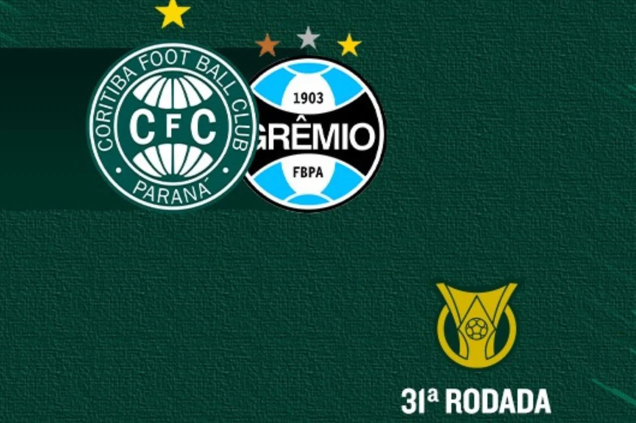 Coritiba x Grêmio: onde assistir ao Brasileirão Série A AO VIVO