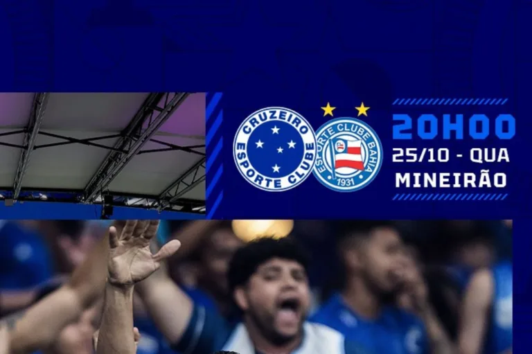 Cruzeiro x Bahia: onde assistir ao Brasileirão Série A AO VIVO