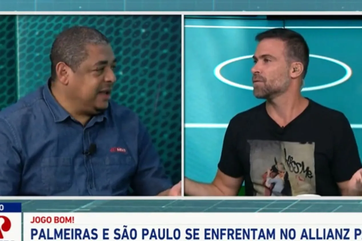 Pilhado e Vampeta discordam sobre título Mundial do Palmeiras em 51: “Frouxo”
