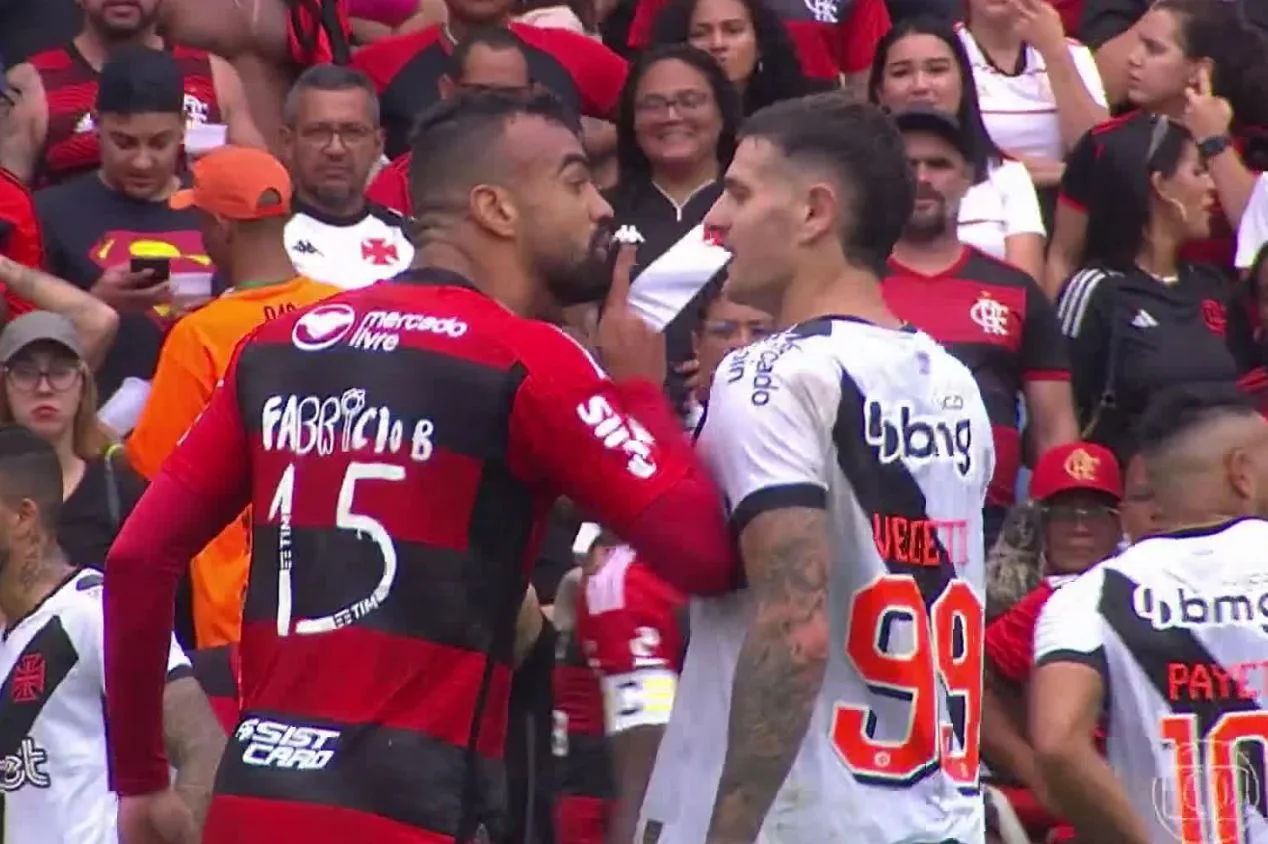 Flamengo x Vasco esquenta e clima resulta em “convite” para briga; assista