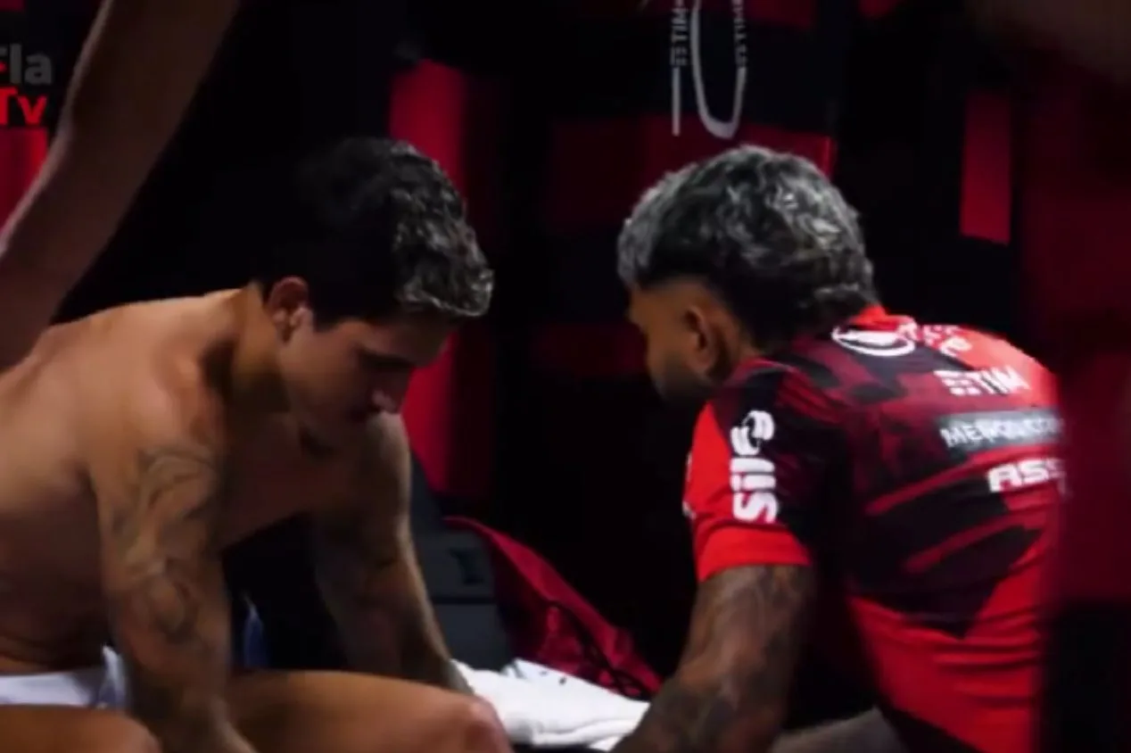 Torcedores do Flamengo exaltam comportamento de Gabigol com Pedro: “Postura de capitão”