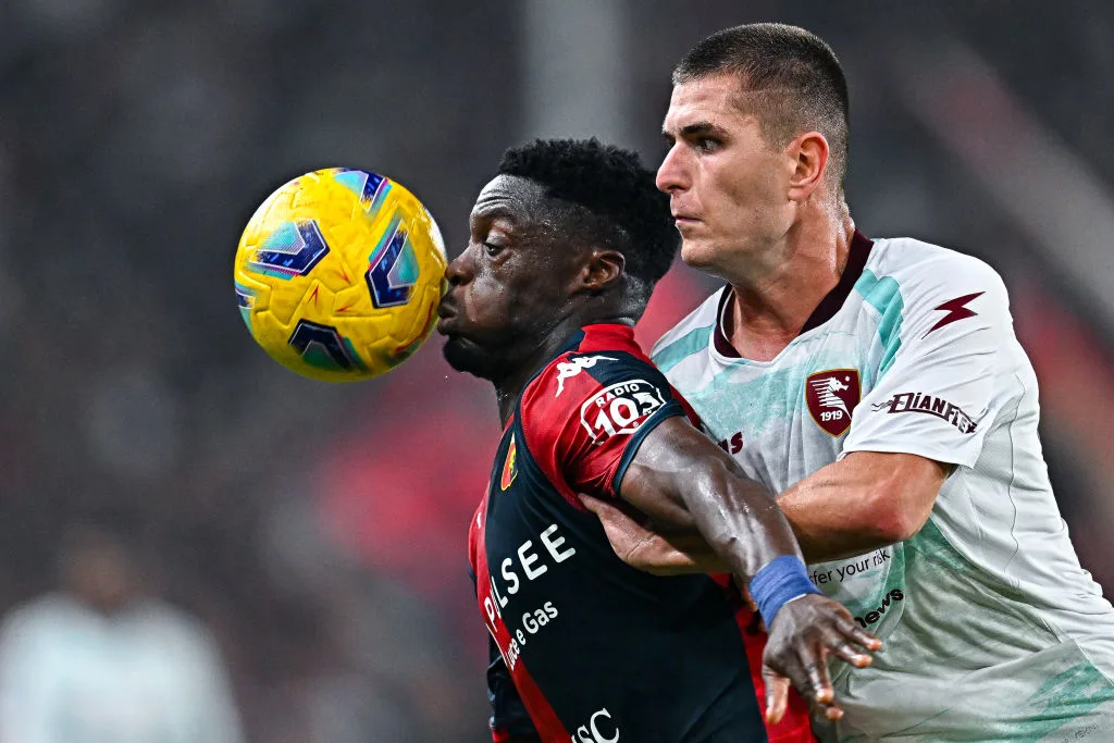 Genoa supera o Salernitana em jogo válido pelo Campeonato Italiano