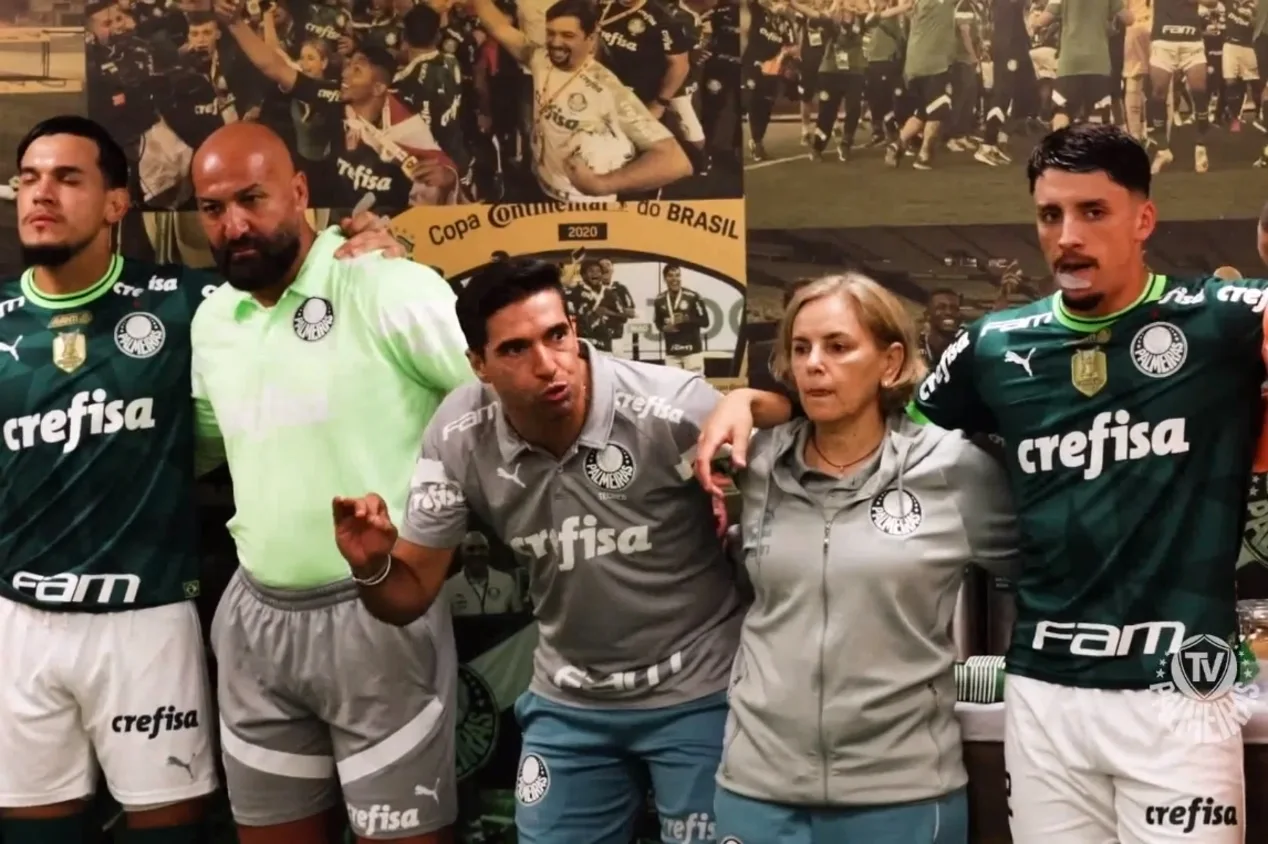 Palmeiras divulga bastidores de goleada histórica contra o São Paulo; assista
