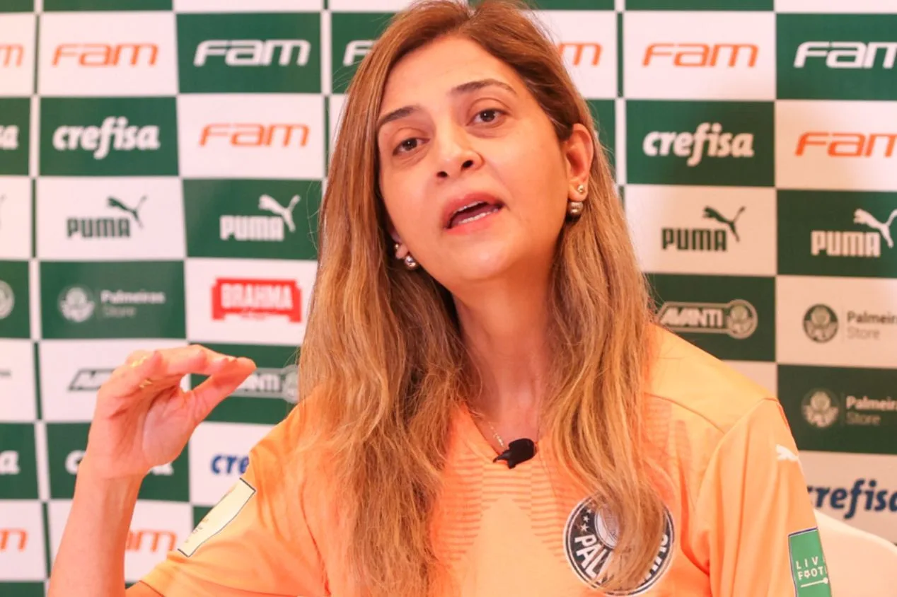 Leila Pereira valoriza “regalia” do Palmeiras: “Tem clubes que não têm nenhum”