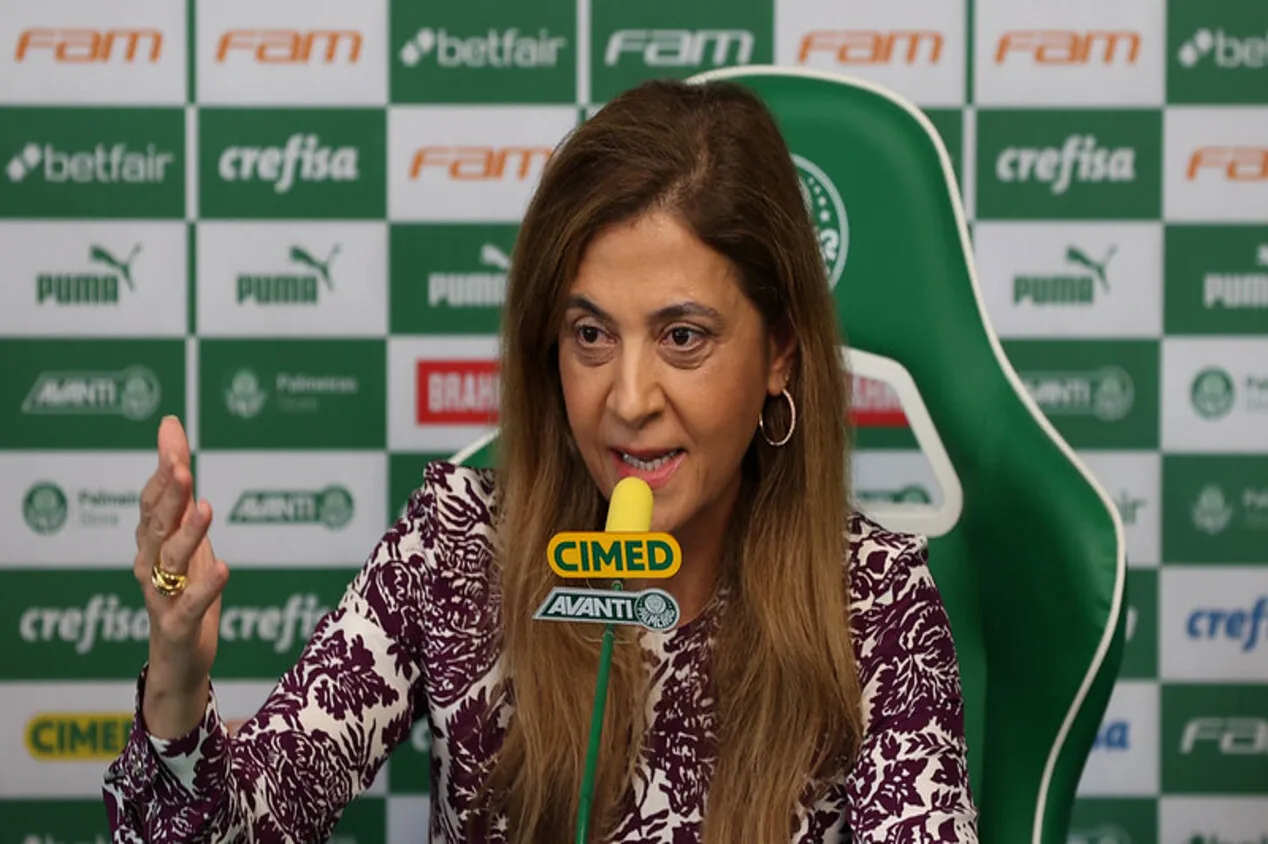 Palmeiras: Leila Pereira responde opositores e banca dirigente para 2024 