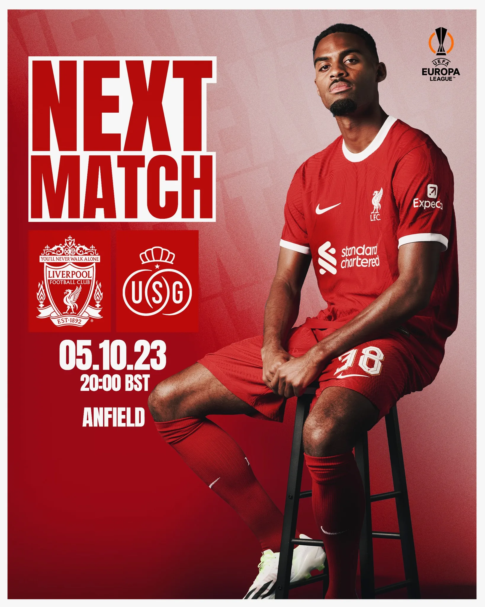 Liverpool x Union Saint-Gilloise: onde assistir à partida da Europa League