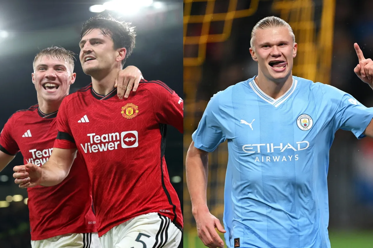 Manchester City e United se enfrentam em situações opostas nessa temporada; entenda