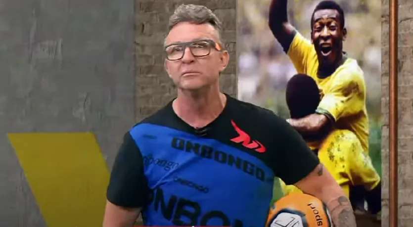 Neto detona atitude de profissionais da Globo em jogo do Vasco: “Ridículo”