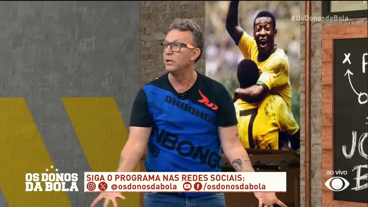 Neto detona jogador do Corinthians: “Você maltrata a bola”