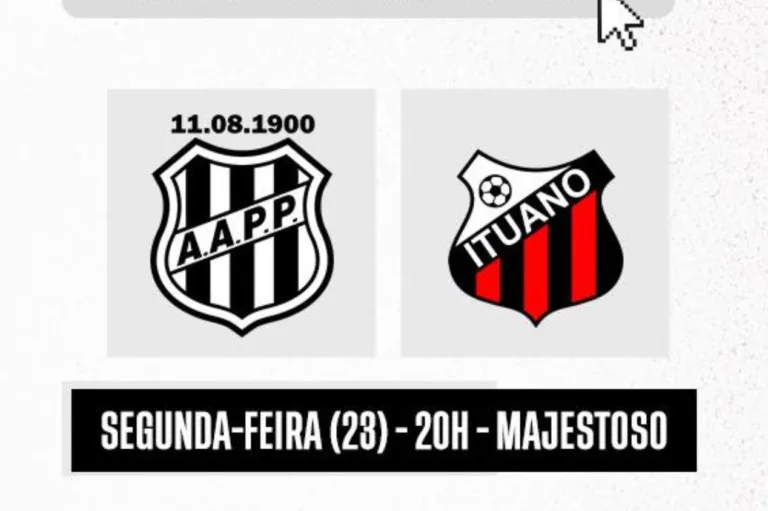Ponte Preta x Ituano: onde assistir ao jogo do Brasileirão Série B