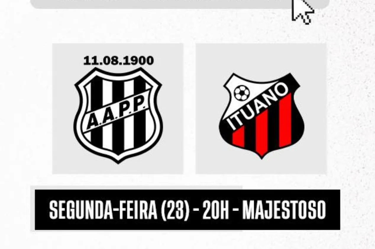 Ponte Preta x Ituano: onde assistir ao jogo do Brasileirão Série B