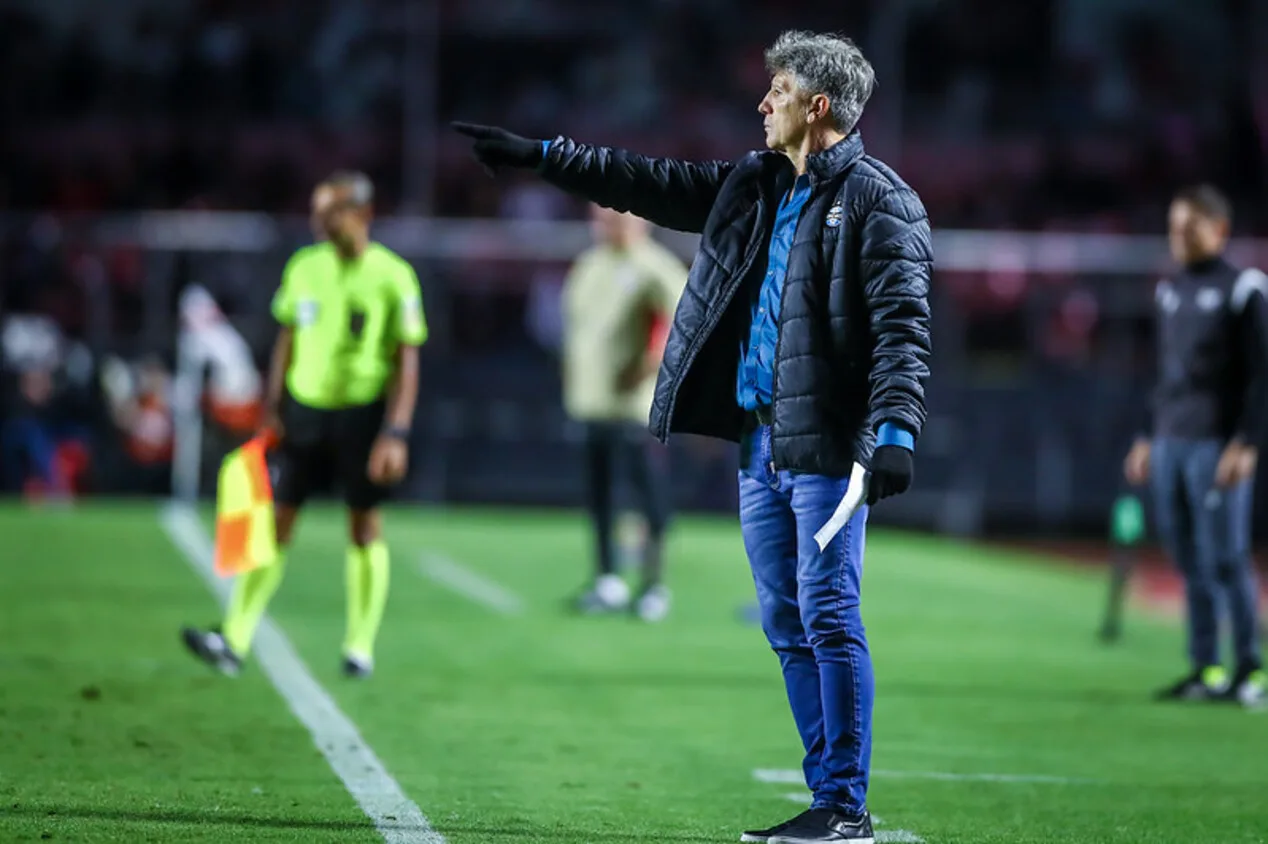 Renato Gaúcho admite má fase do Grêmio e ganha apoio interno: “Trabalho muito bom”