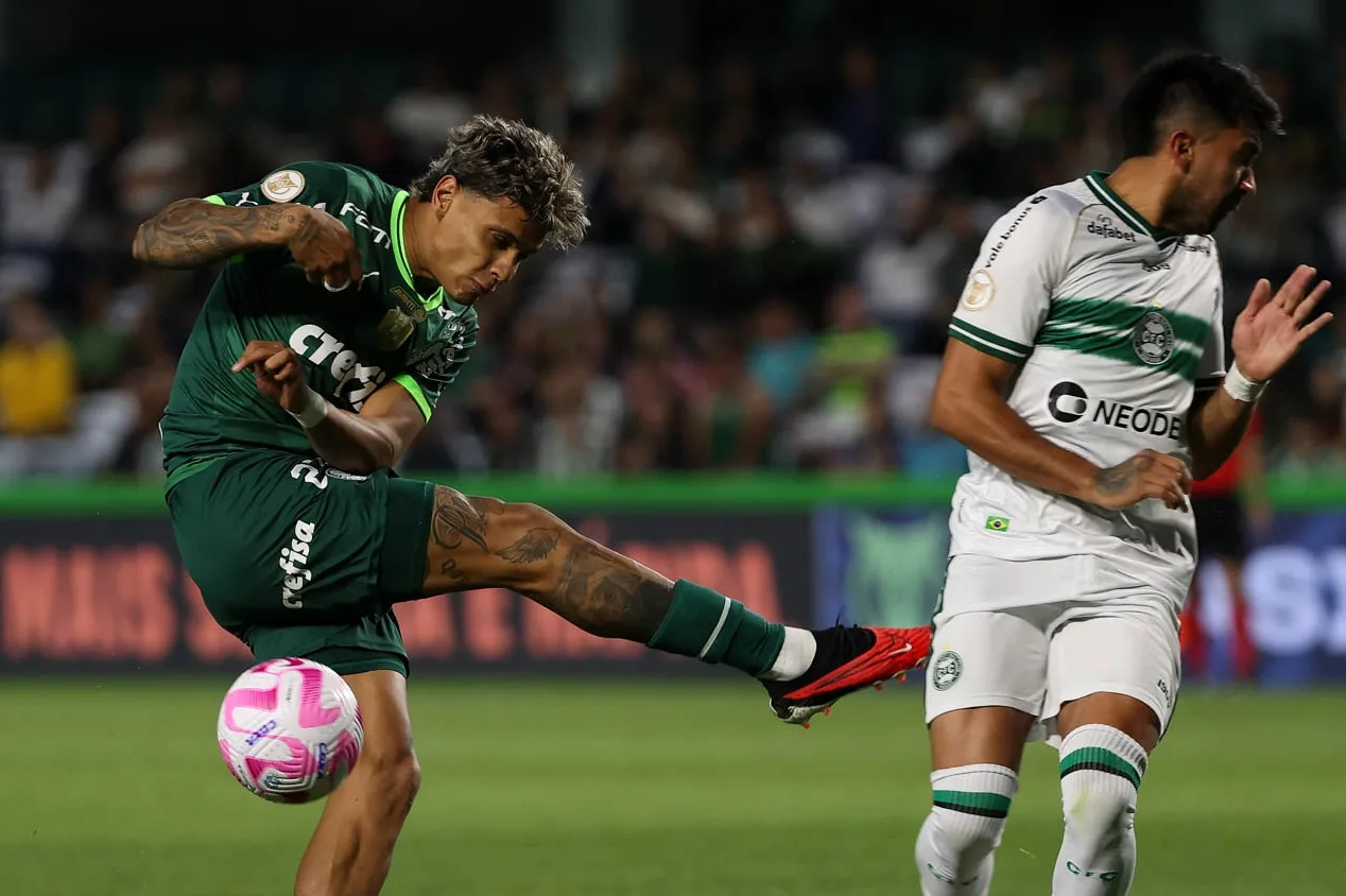 Richard Ríos exalta confiança do Palmeiras após vitória sobre o Coritiba
