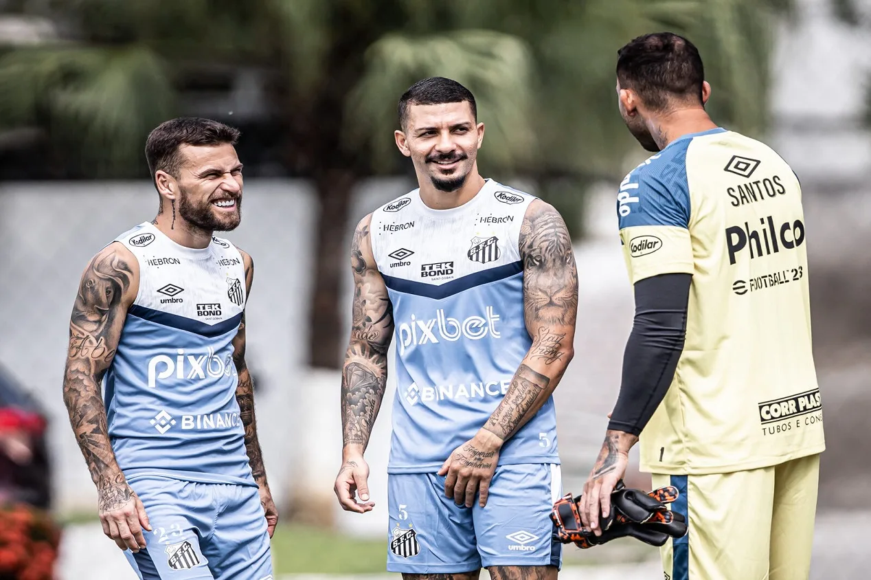 Veja 4 jogadores do Santos que estão emprestados e podem voltar em 2024