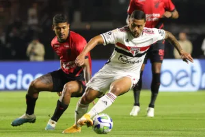 São Paulo sofre com “Lei do ex” e empata com Athletico Paranaense
