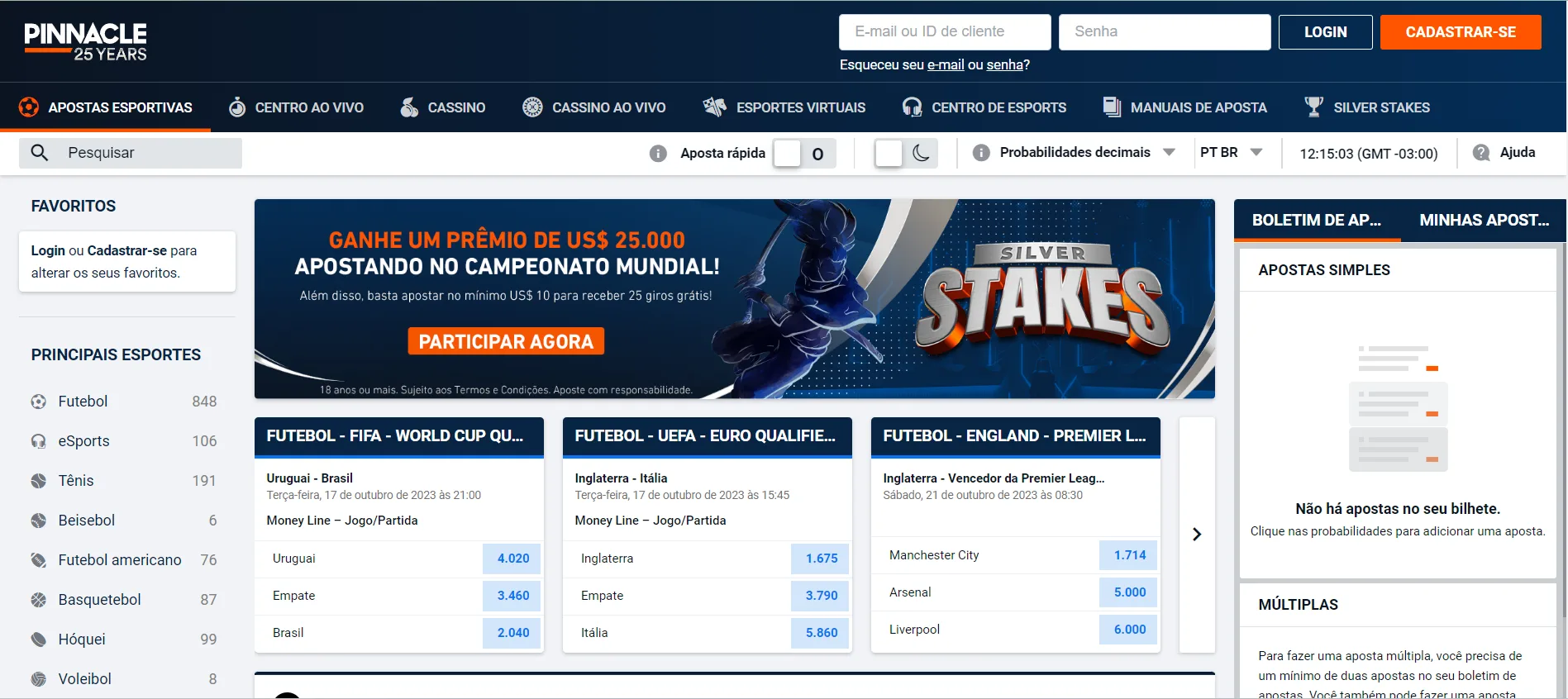 site Pinnacle Brasil