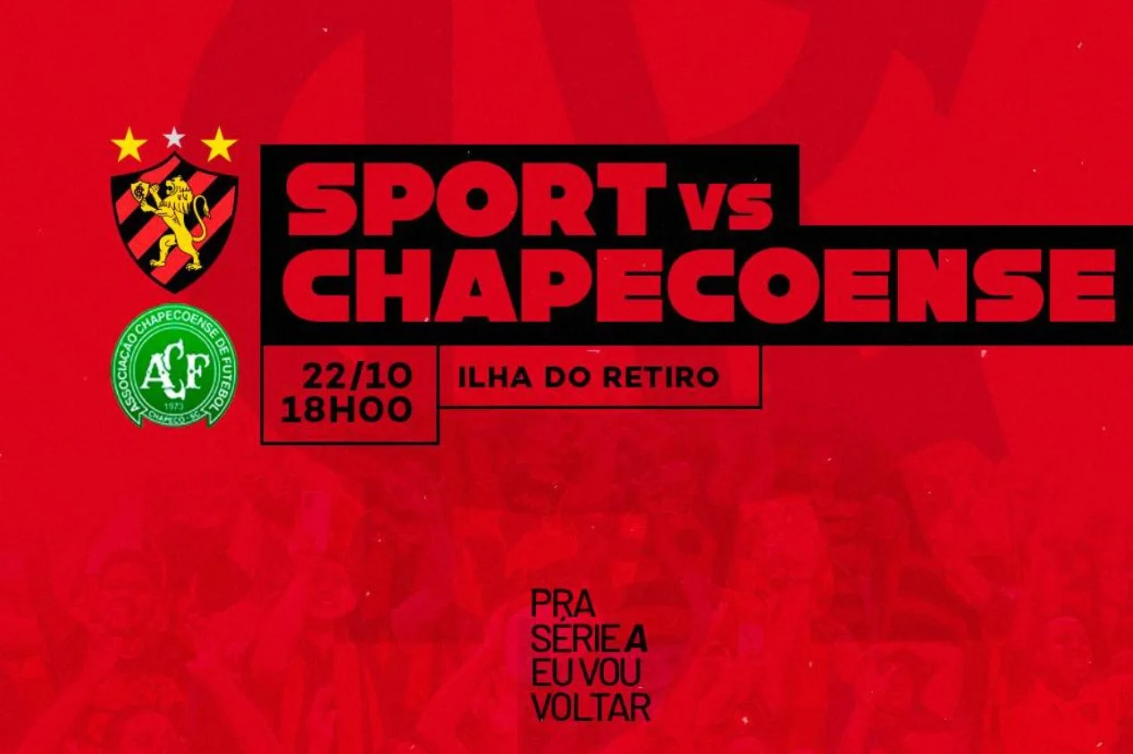 Sport x Chapecoense: onde assistir ao jogo do Brasileirão Série B