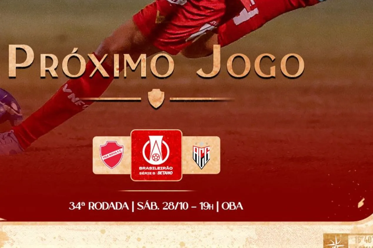 Vila Nova x Atlético-GO: onde assistir ao clássico do Brasileirão Série B