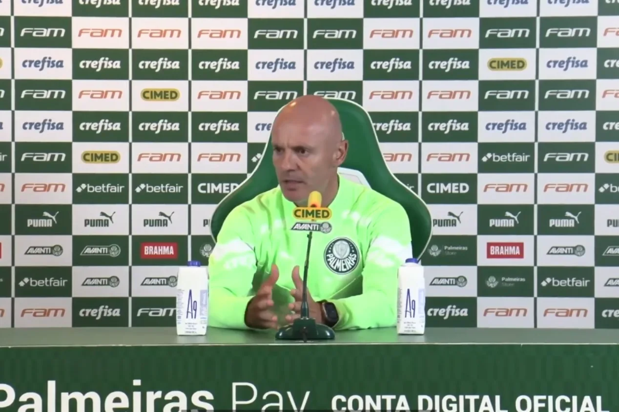 Auxiliar de Abel admite pior momento do Palmeiras: “temos de reverter com trabalho”