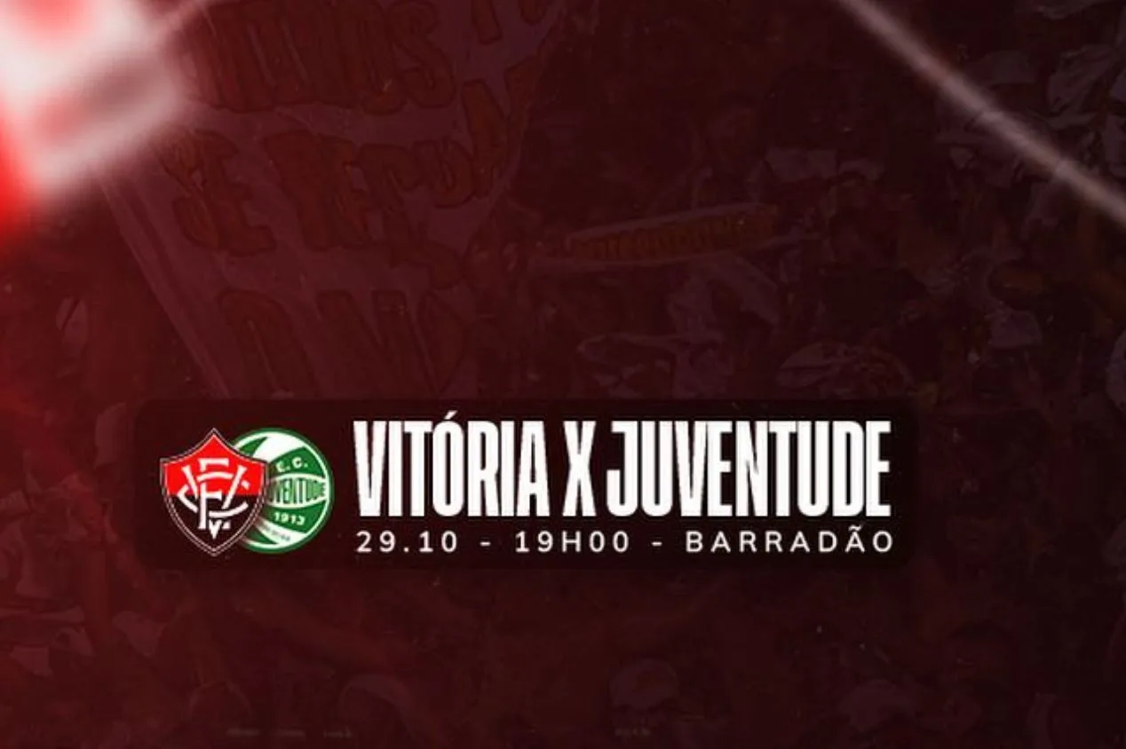 Vitória x Juventude: onde assistir ao jogo do Brasileirão Série B
