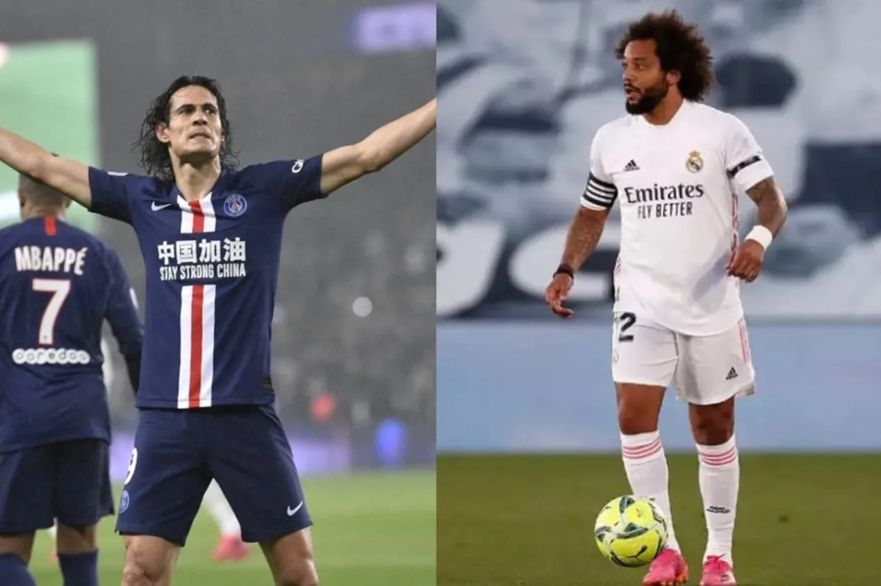 Estrelas na Europa e rivais em Fluminense x Boca Juniors: veja números do “duelo” entre Cavani e Marcelo