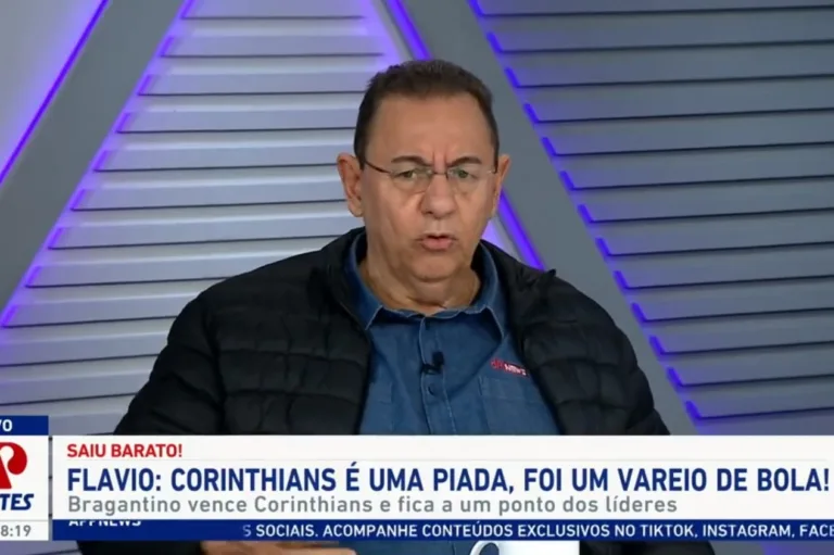 Flávio Prado exalta Red Bull Bragantino e detona o Corinthians: “time é uma piada”
