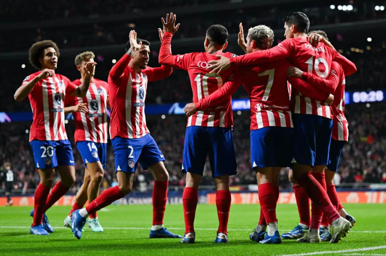 Atlético de Madrid protagoniza a maior goleada da Champions League 2023/2024; veja o ranking 